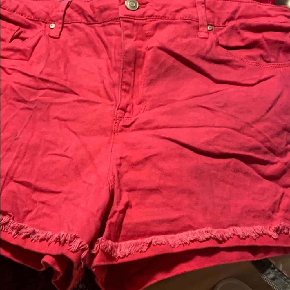 Pink shorts